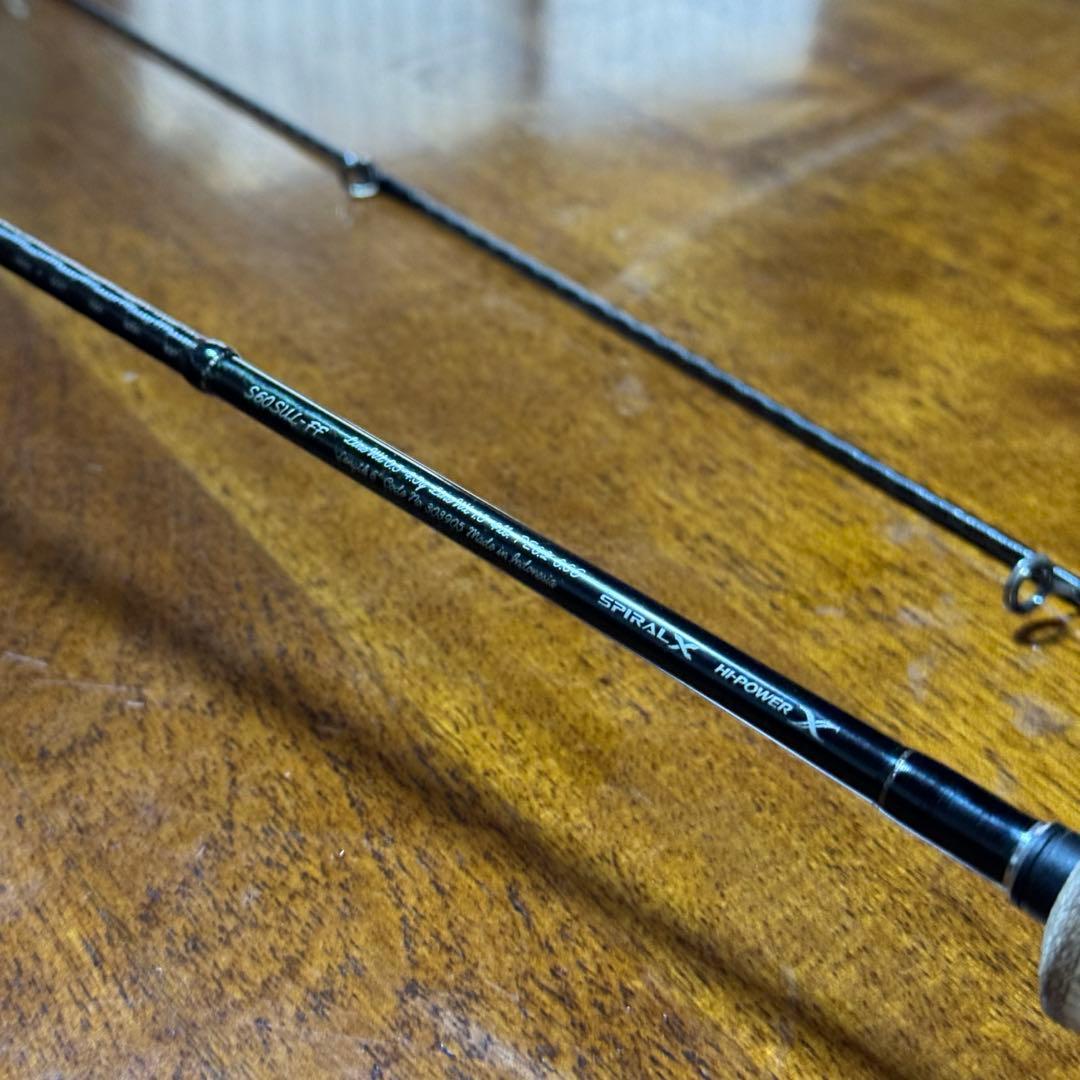 美品 シマノ 21カーディフ AX S60 SUL-FF トラウトロッド