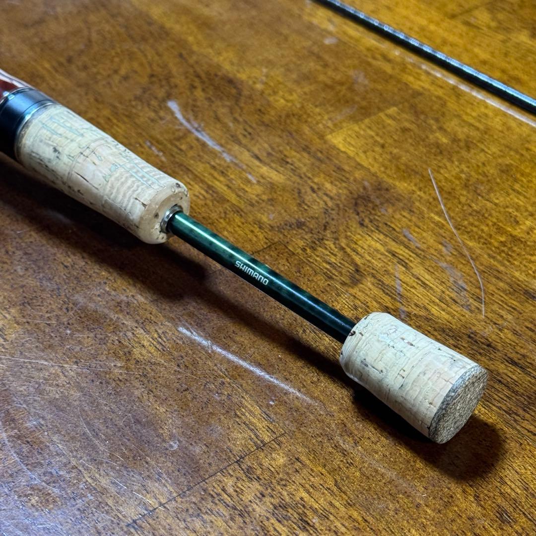 美品 シマノ 21カーディフ AX S60 SUL-FF トラウトロッド