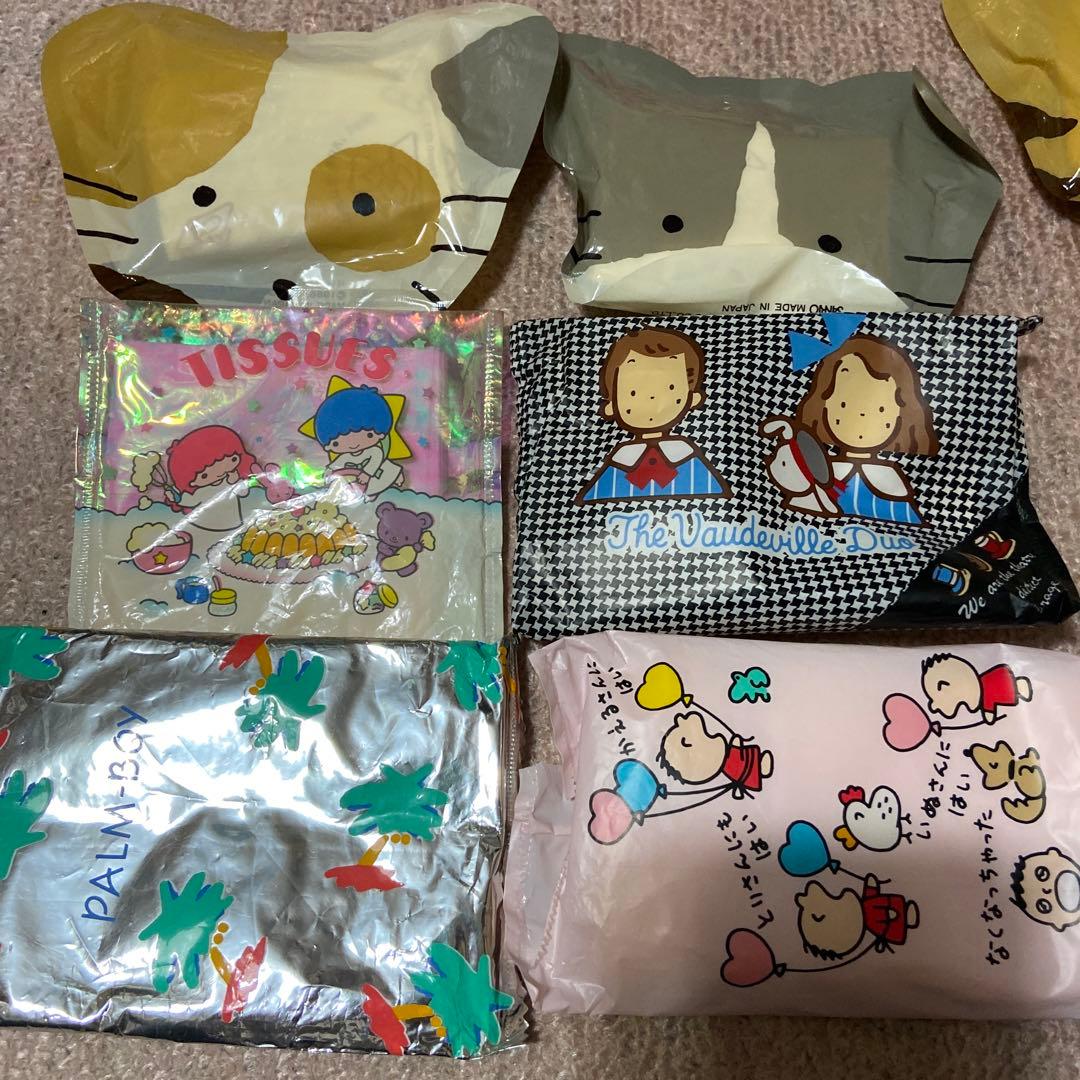 サンリオ♡レトロ　ポケットティッシュ　２4点セット