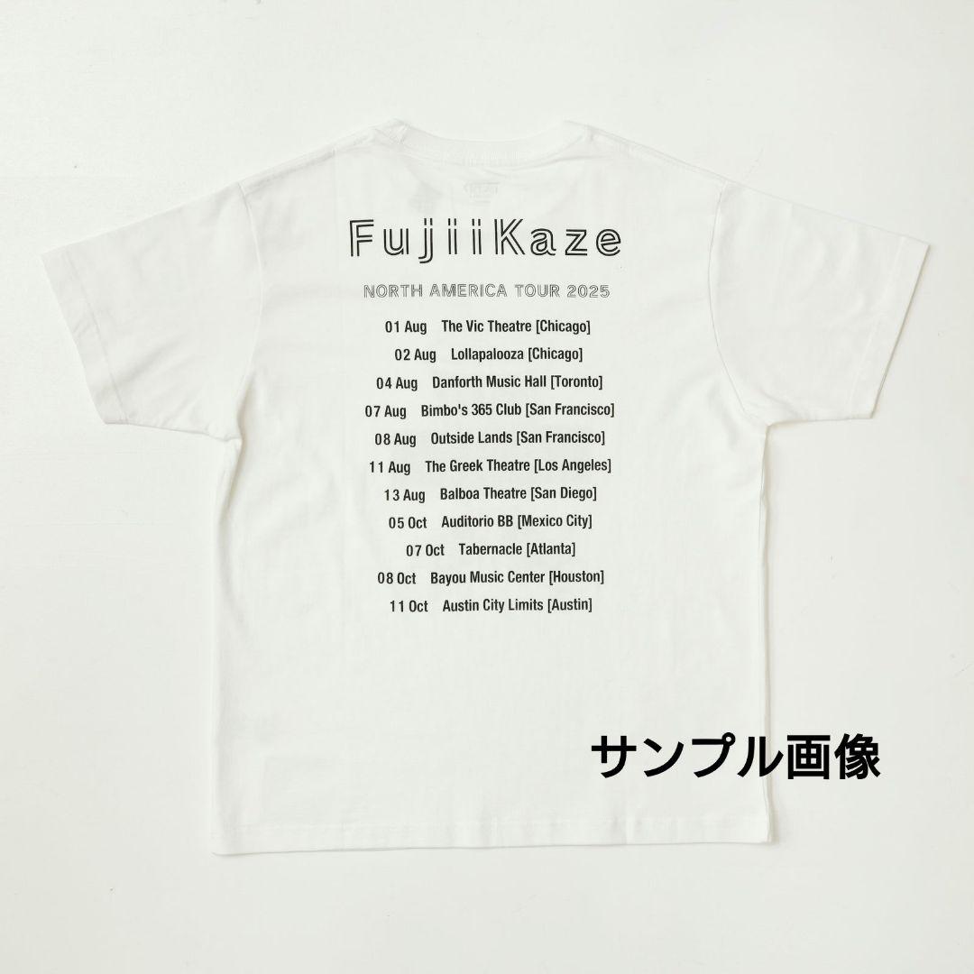 ★藤井風 NAツアー ドリンクT (White) サイズXL