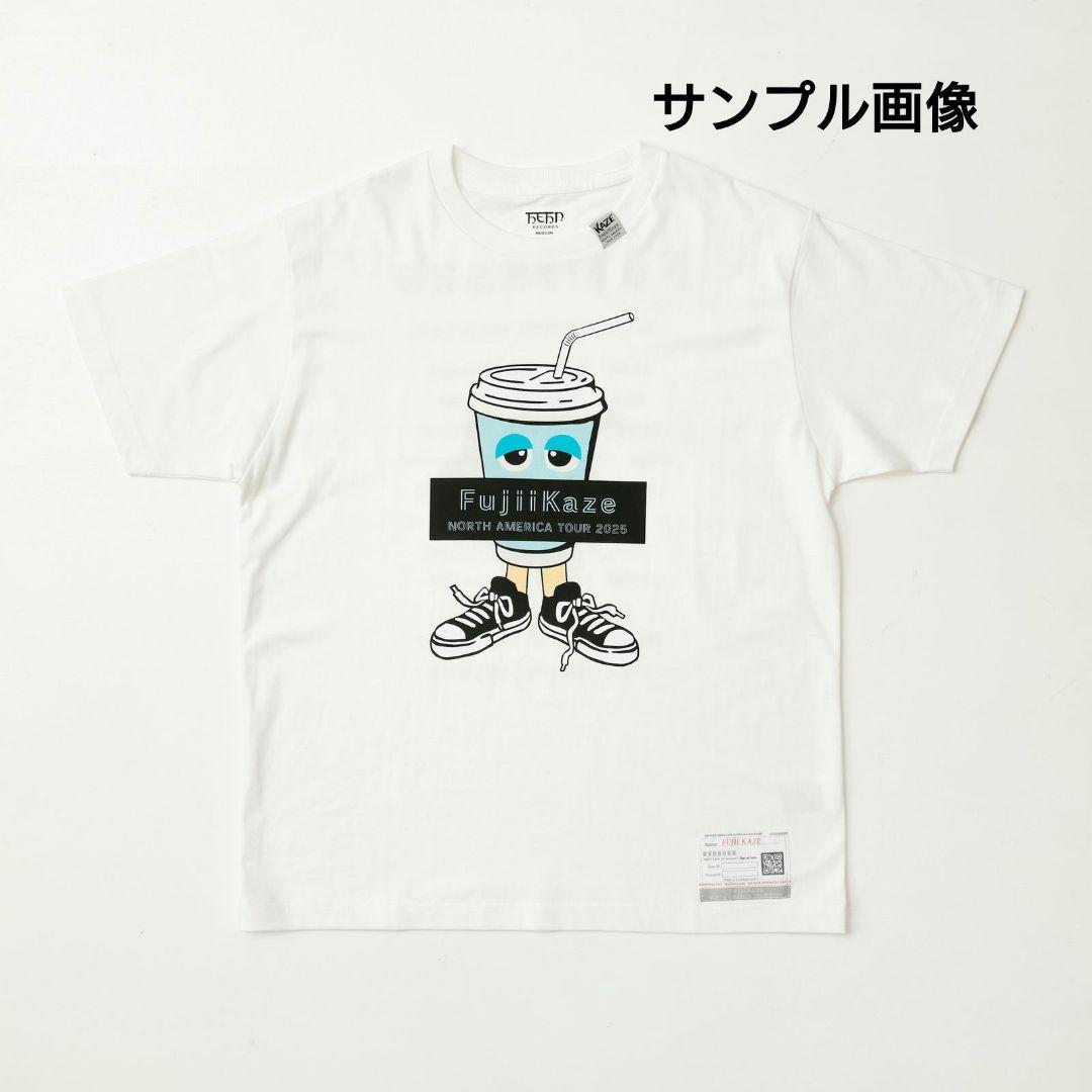 ★藤井風 NAツアー ドリンクT (White) サイズXL