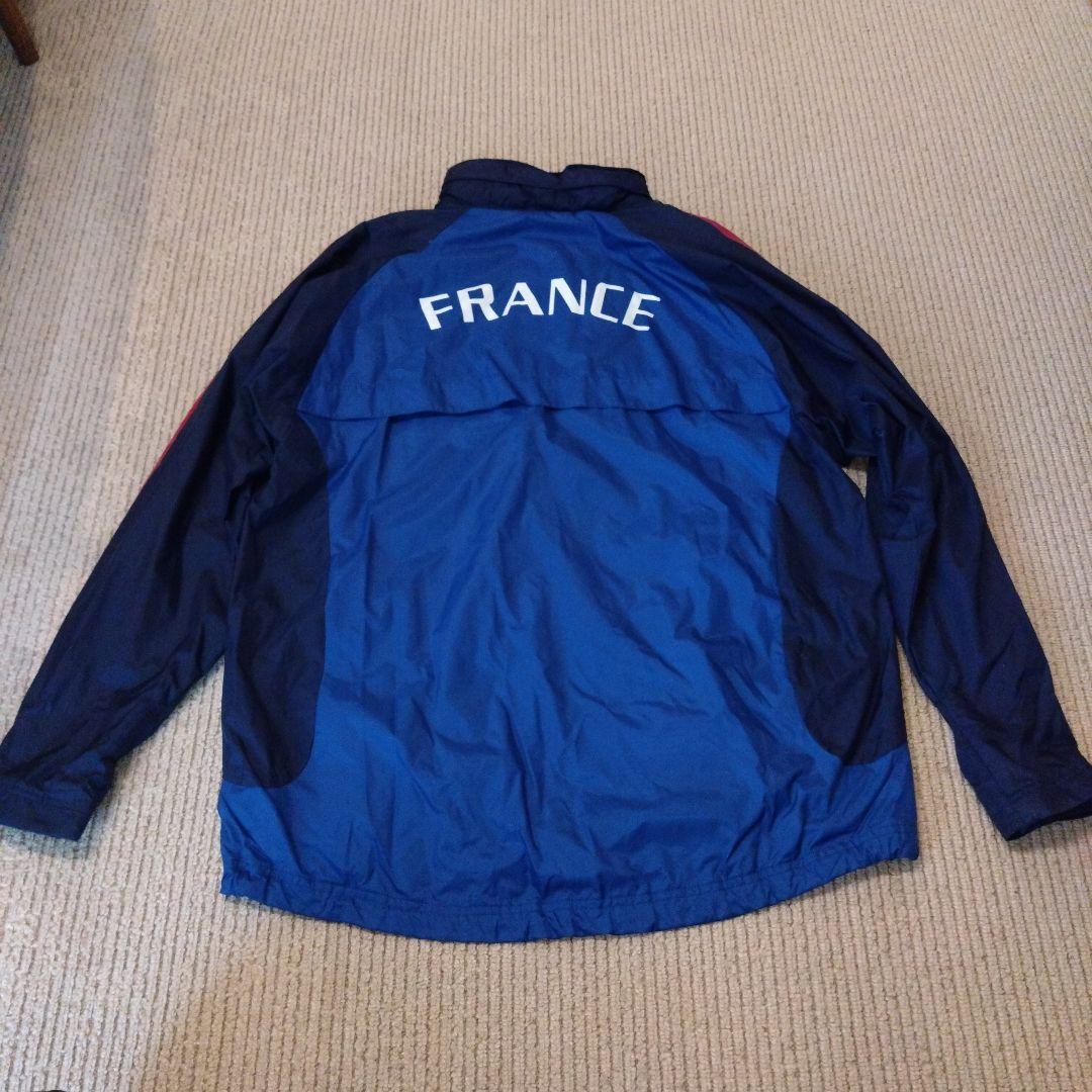 adidas サッカー フランス代表 ナイロンジャケット Lサイズ