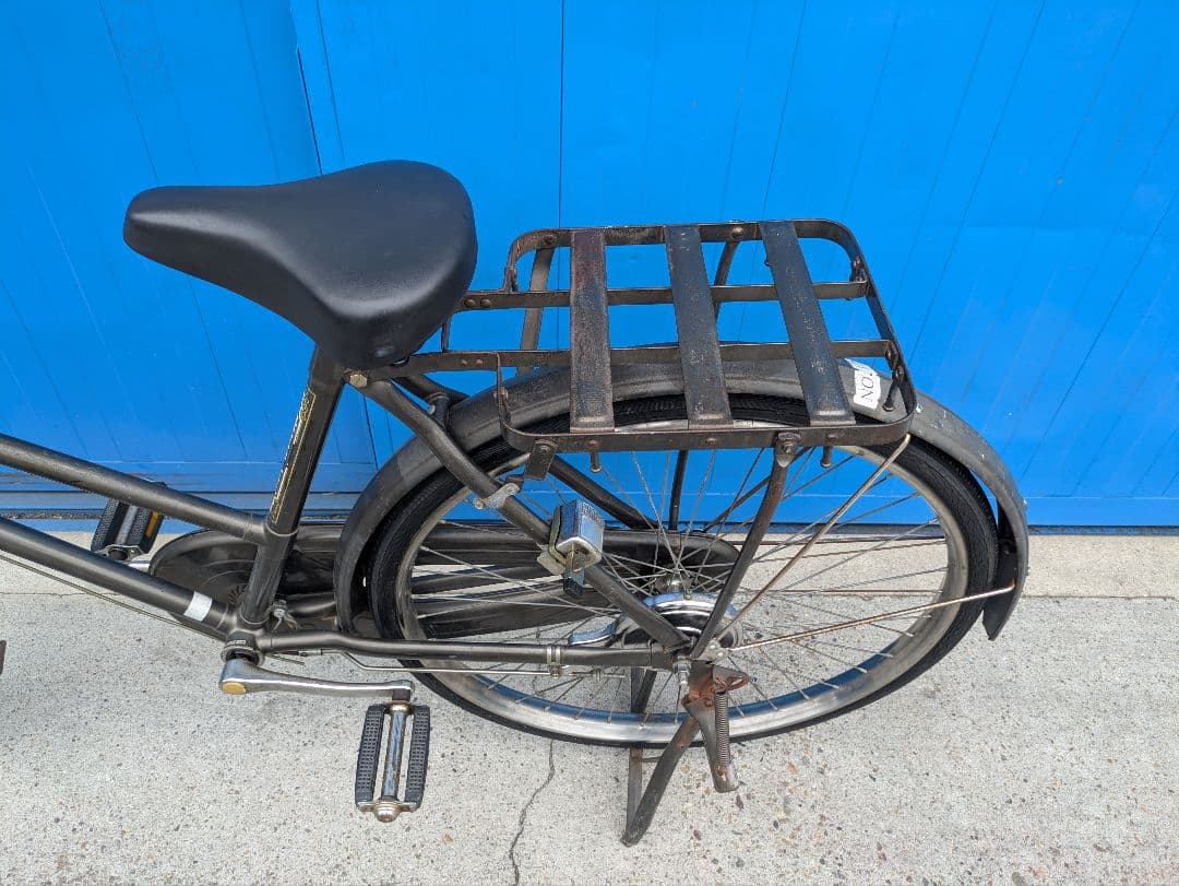 ナショナル　実用車　昭和　レトロ　自転車 ロッドブレーキ　ビンテージ