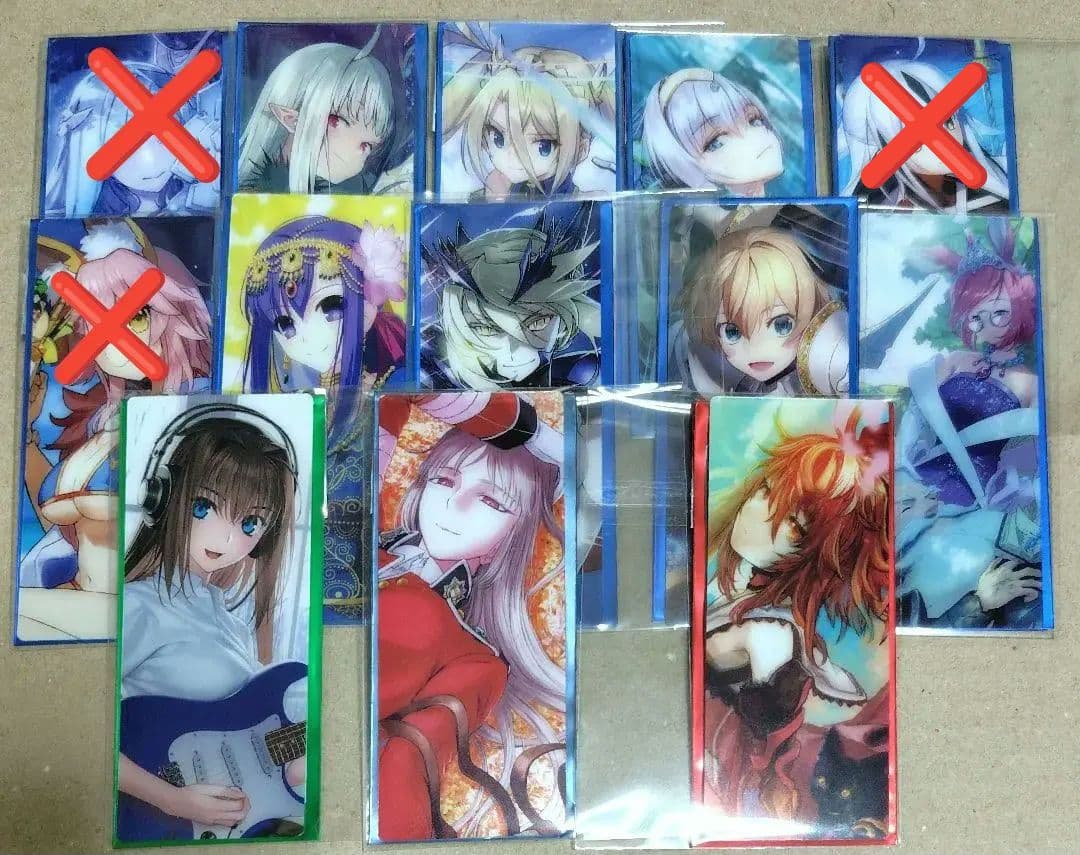 FGO 編成画面風カード　まとめ売り