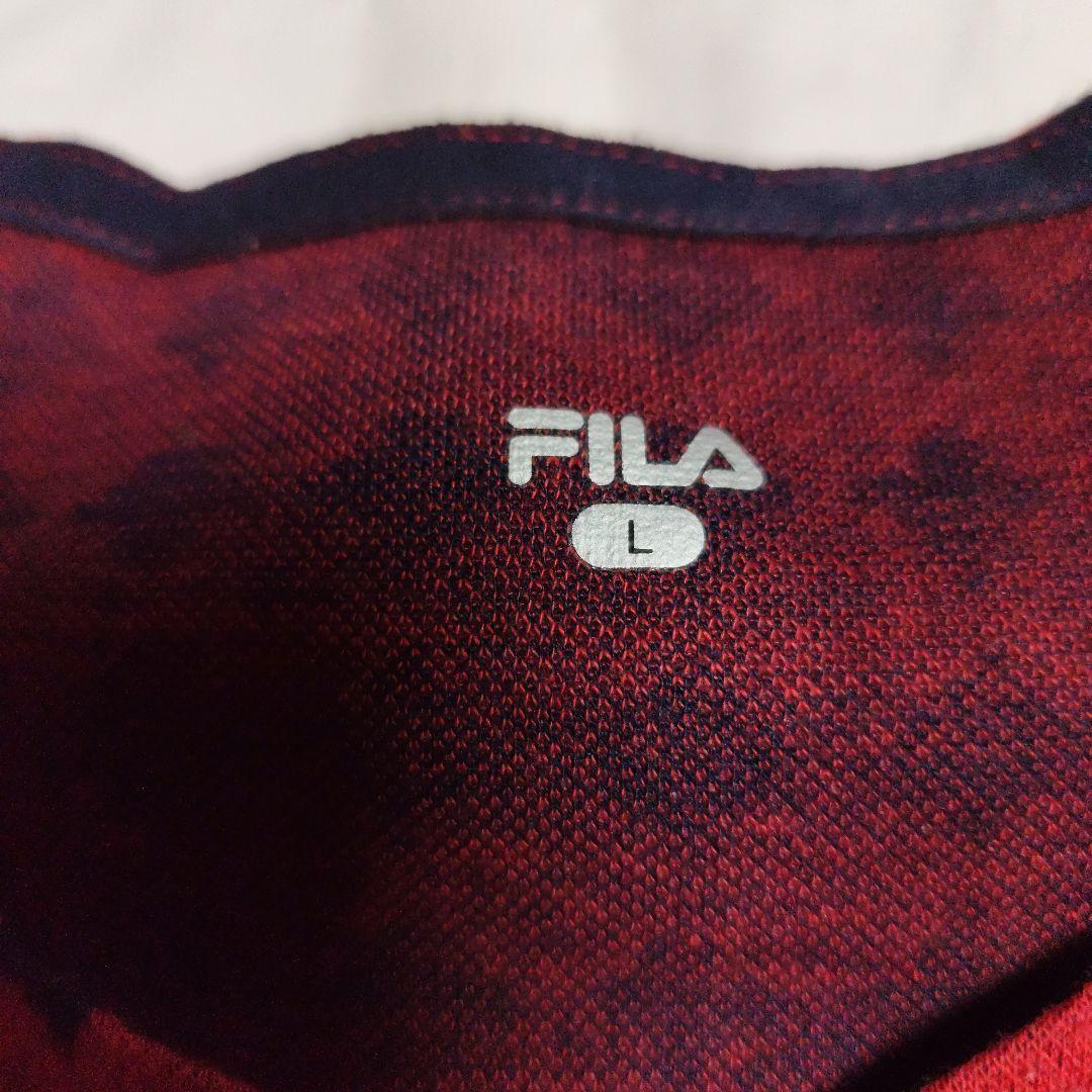 FILA チェック柄 テニスウェア LサイズとスコートМ のセット