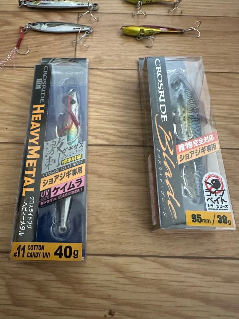 メジャークラフト　メタルジグ　ルアー　まとめ売り
