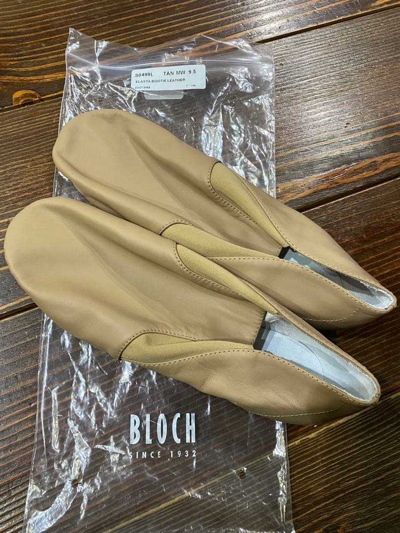 BLOCH ジャズシューズ 9 1/2 ベージュ