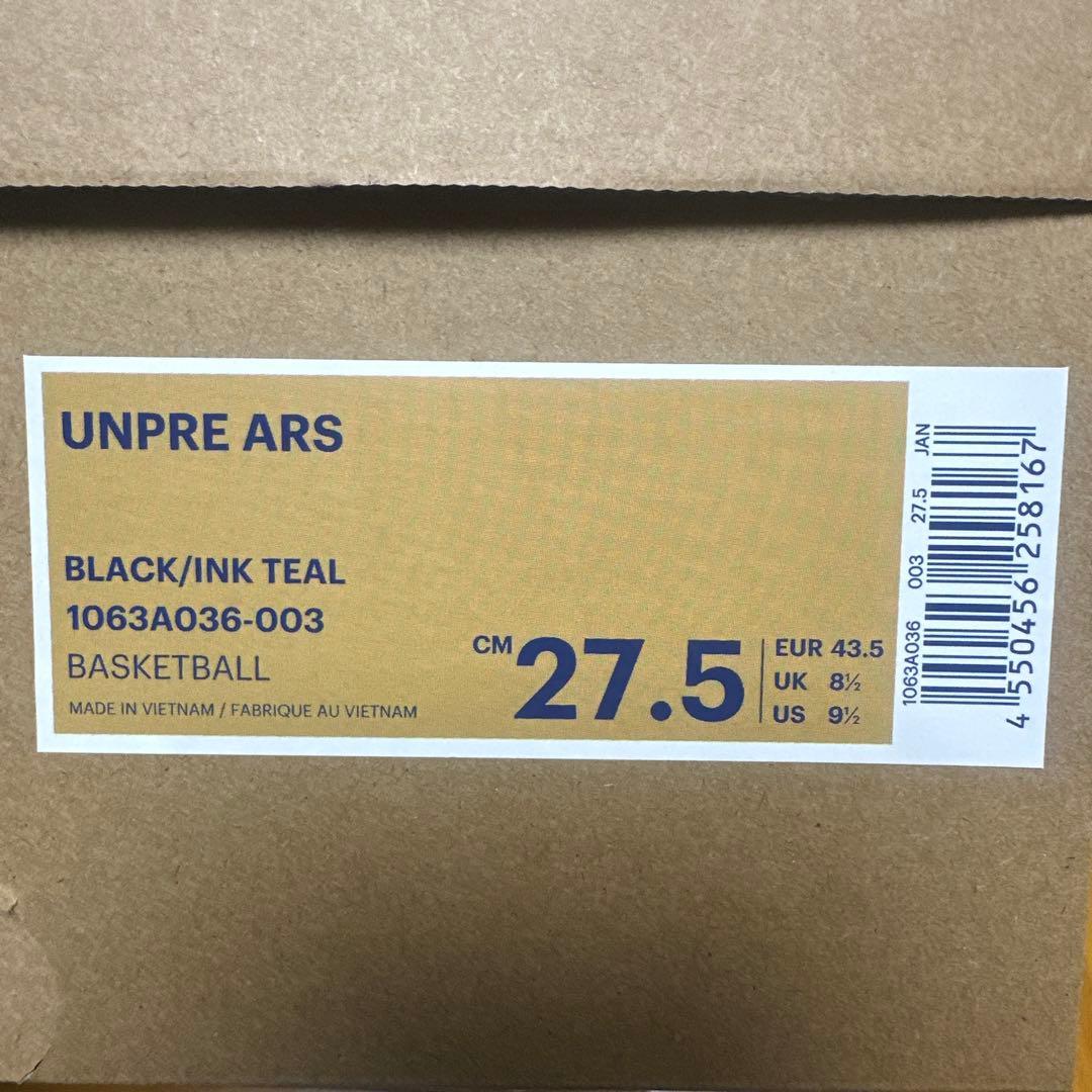 【新品未使用】ASICS UNPRE ARS 27.5 人気カラー 即完売モデル