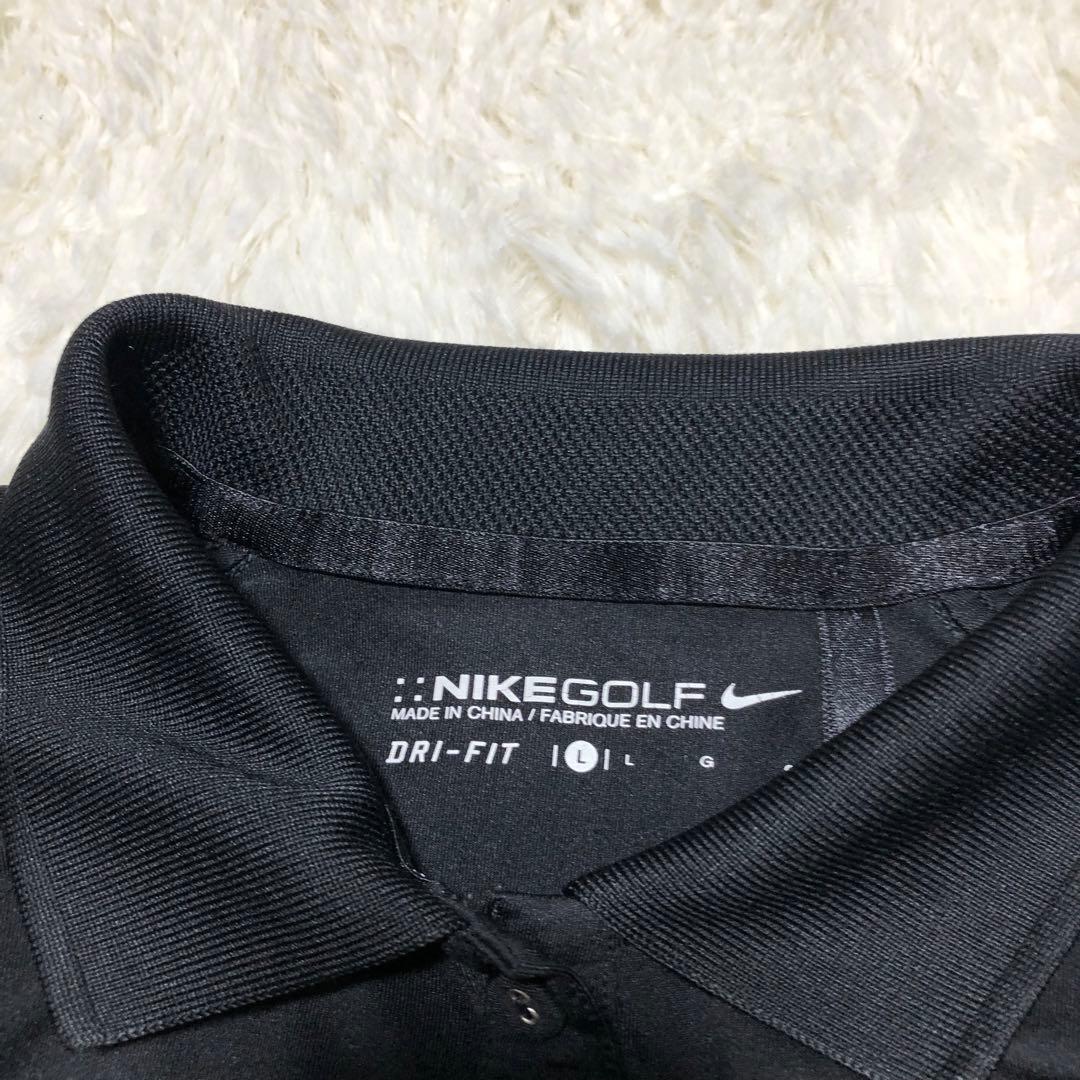 【美品】ナイキゴルフ フリルワンピース ストレッチ ブラック L