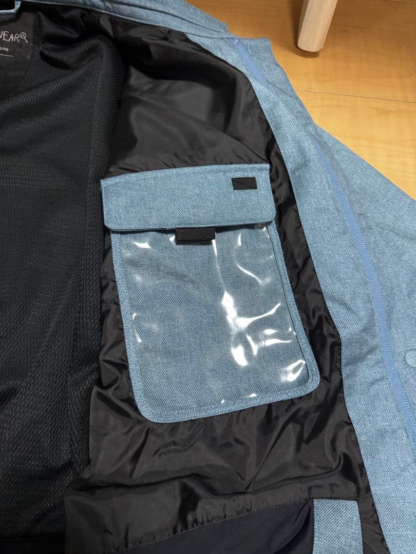 AA HARDWEAR スノーボードジャケット　デニム風　Mサイズ