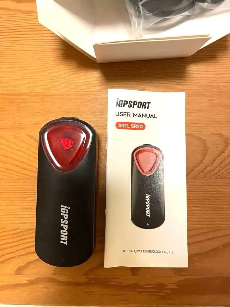 igpsport sr30 リアビューレーダー　テールライト
