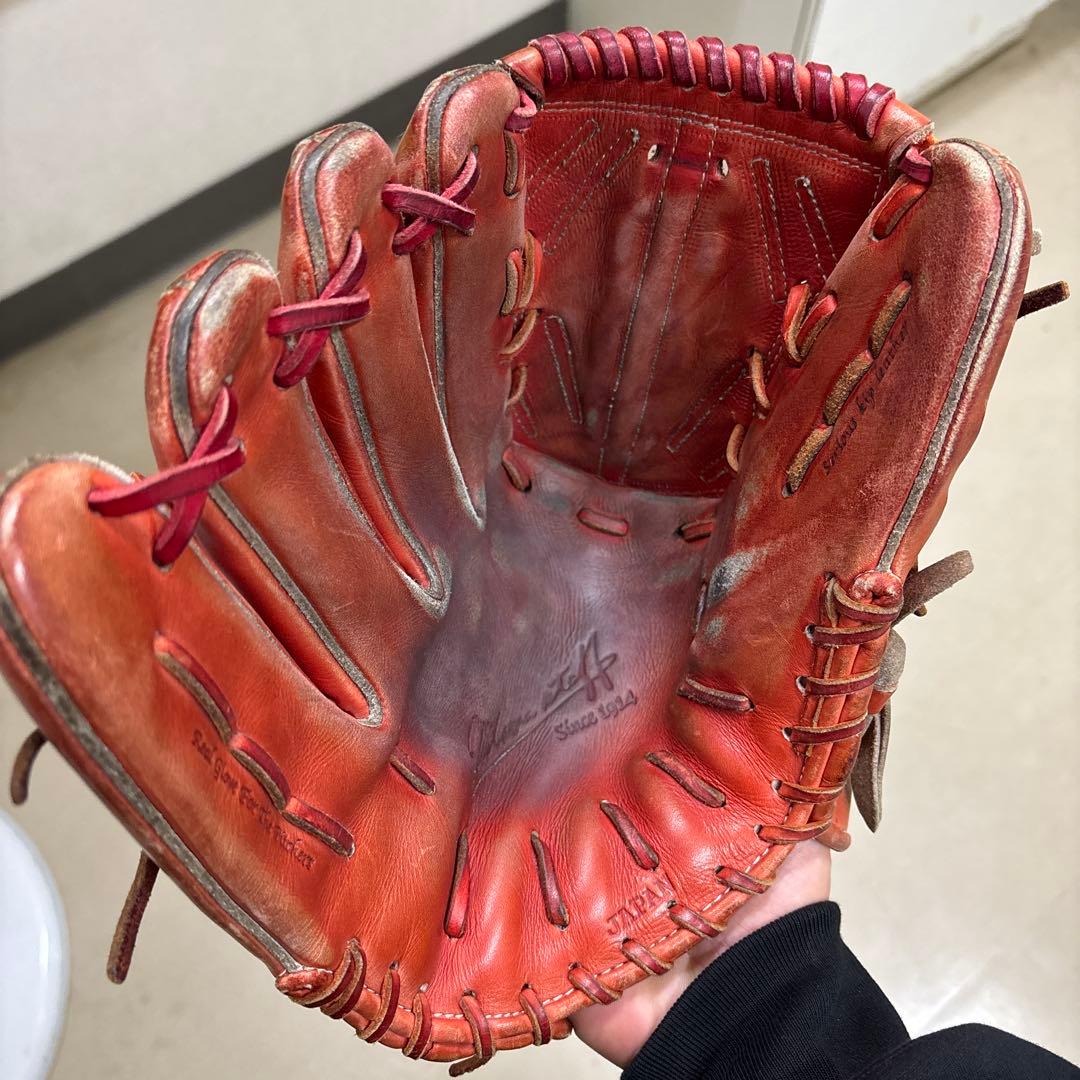 Wilson JAV1 硬式グローブ レッド　左投手
