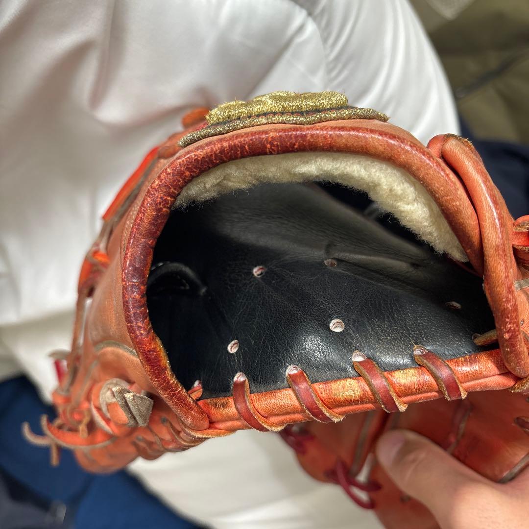 Wilson JAV1 硬式グローブ レッド　左投手