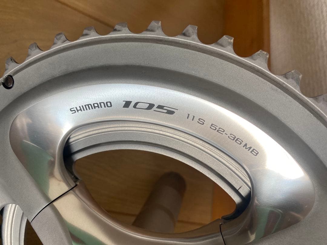 シマノ 105 クランク　シルバー　FC-5800 170 52-36T