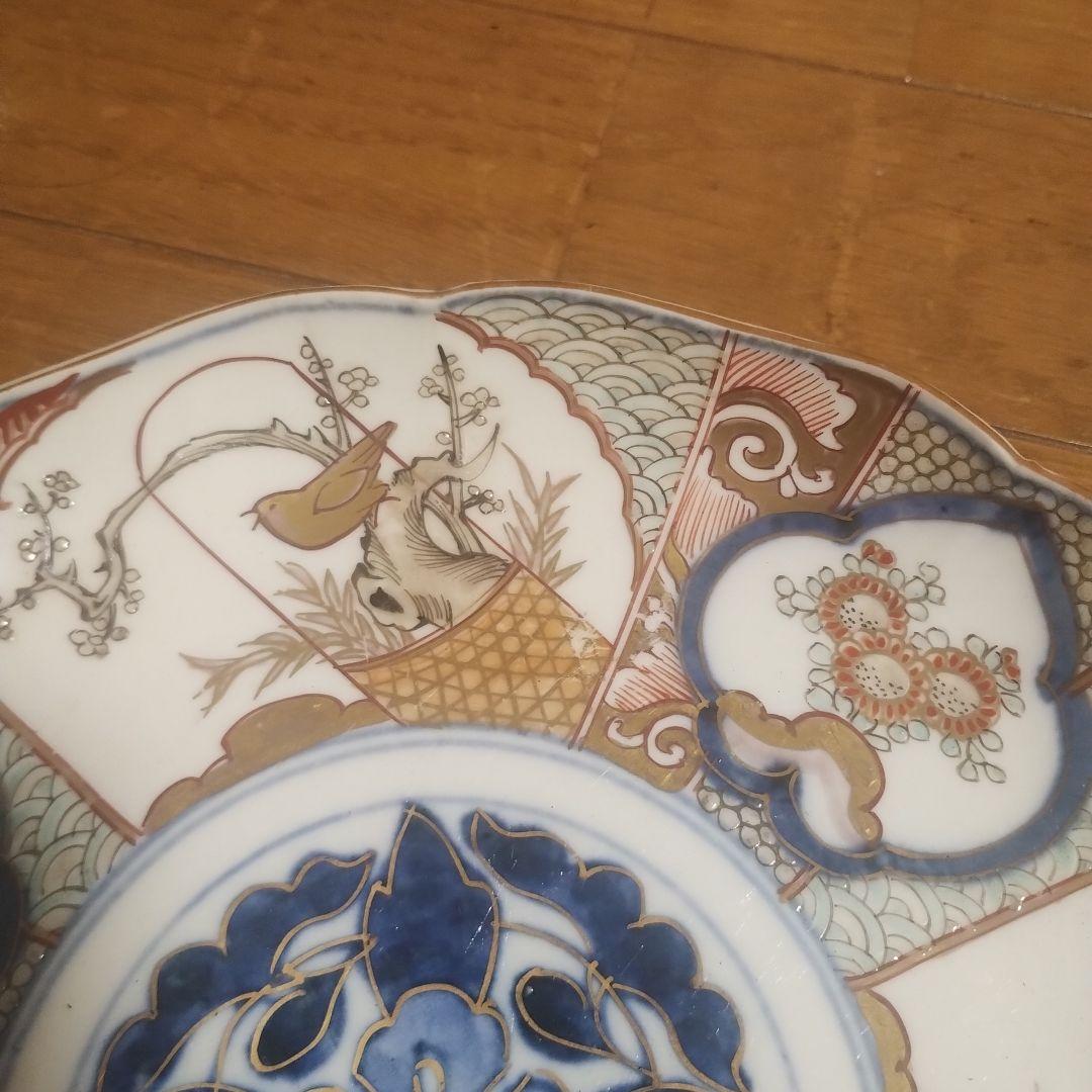 古伊万里焼 色絵 金彩 皿 5枚