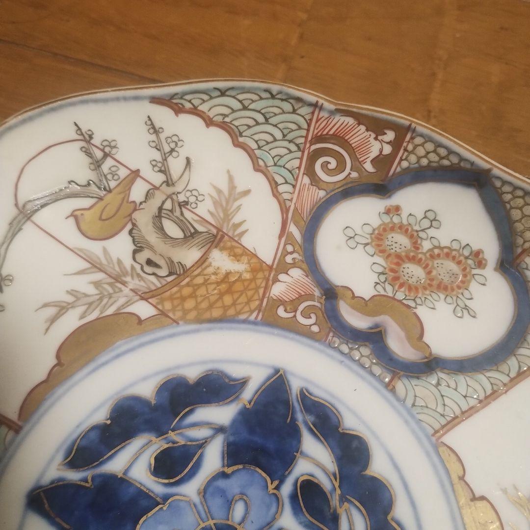 古伊万里焼 色絵 金彩 皿 5枚