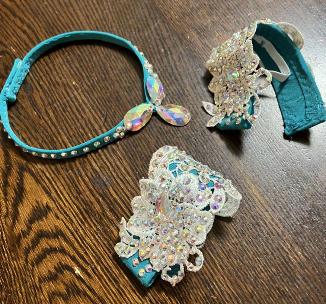 【あまちゃん】社交ダンス　ラテンドレス　美品
