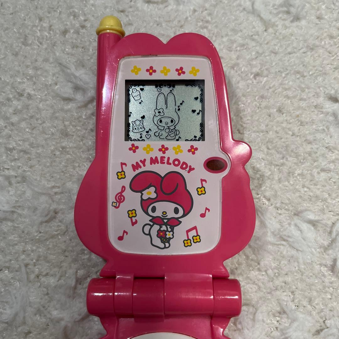 マイメロディ レトロ携帯電話型おもちゃ ピンク