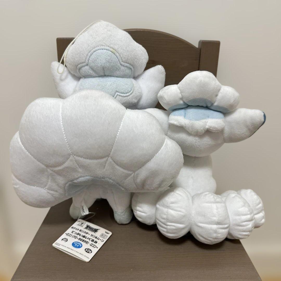 ポケモン アローラロコン ぬいぐるみ フィギュア 缶バッジ ネックレス