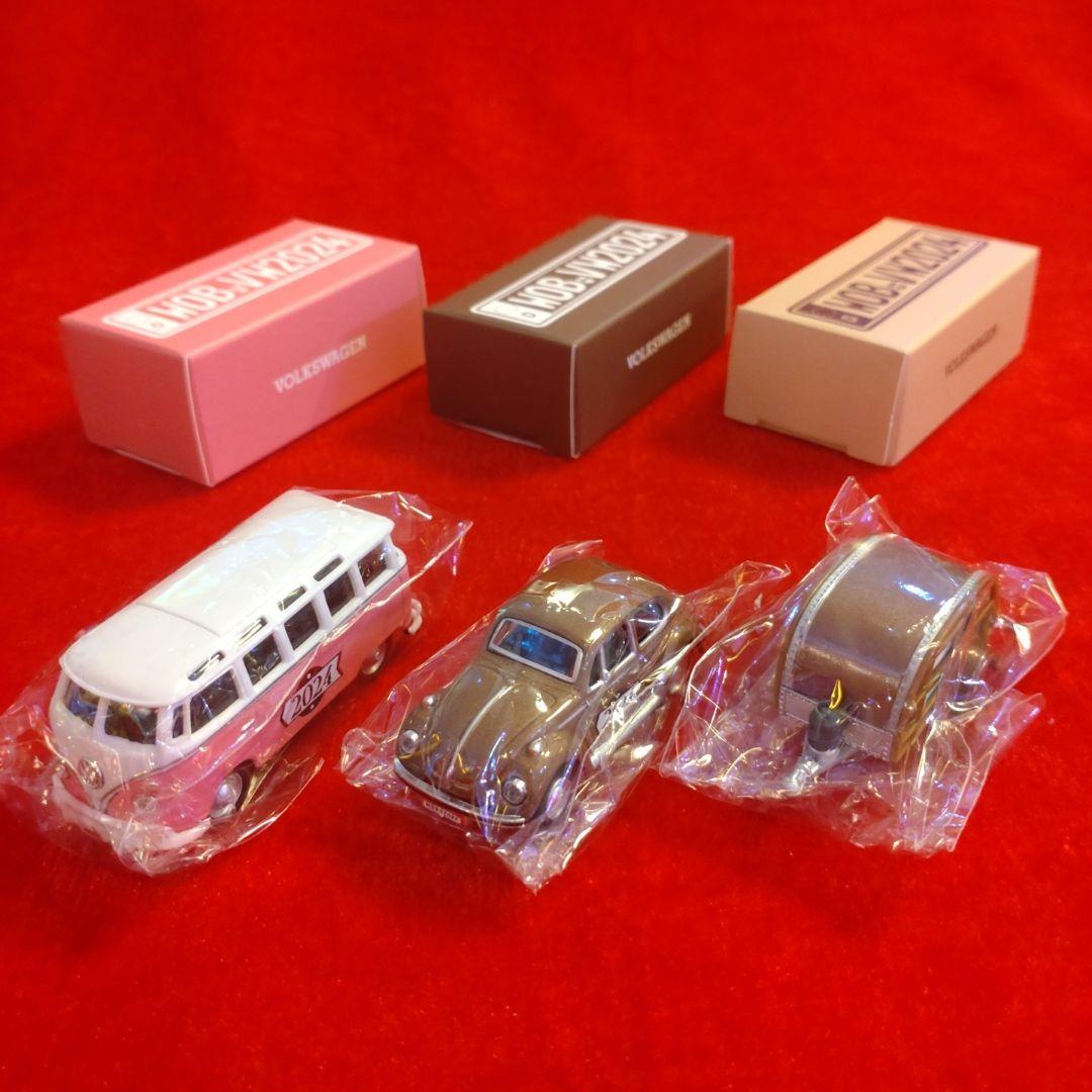 2024 モロゾフビートルミニカー＆工具箱缶　2023＆2024 ミニカー ３個