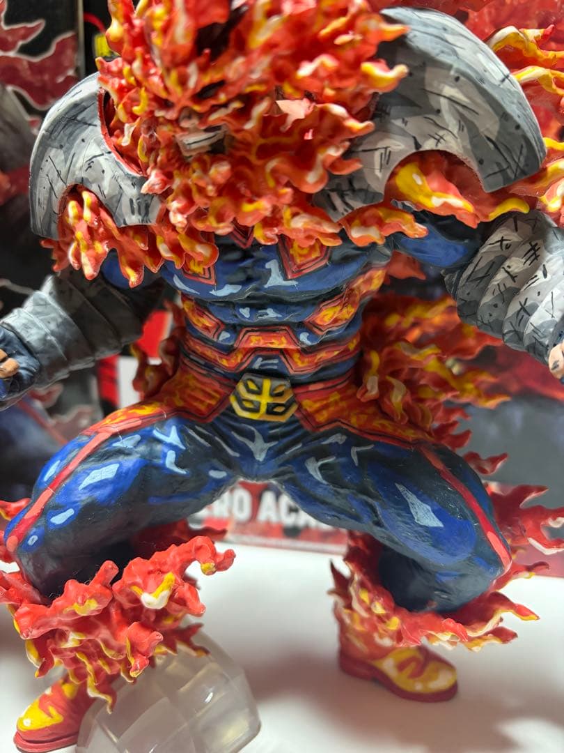 僕のヒーローアカデミア エンデヴァー フィギュアセット リペイント ヒロアカ
