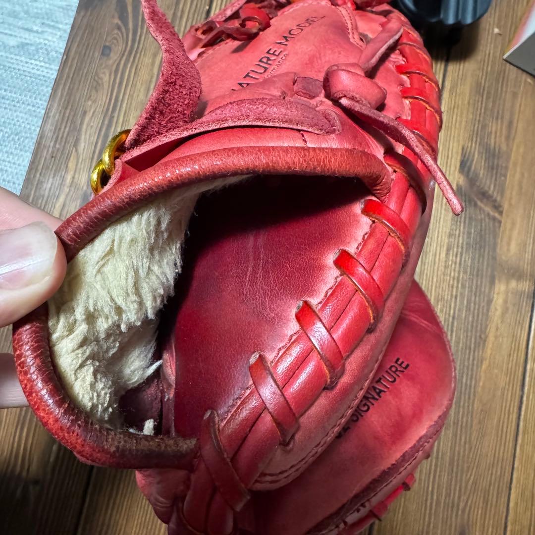 【貴重】NIKE 城島健司モデル キャッチャーミット 軟式 少年用 グラブ