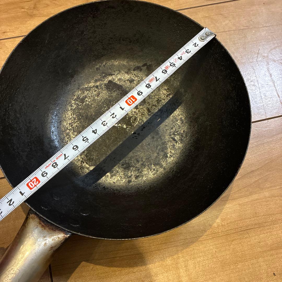 山田工業所　TARO 21cm 鉄フライパン　炒め鍋　チタン　炒め鍋　管理12