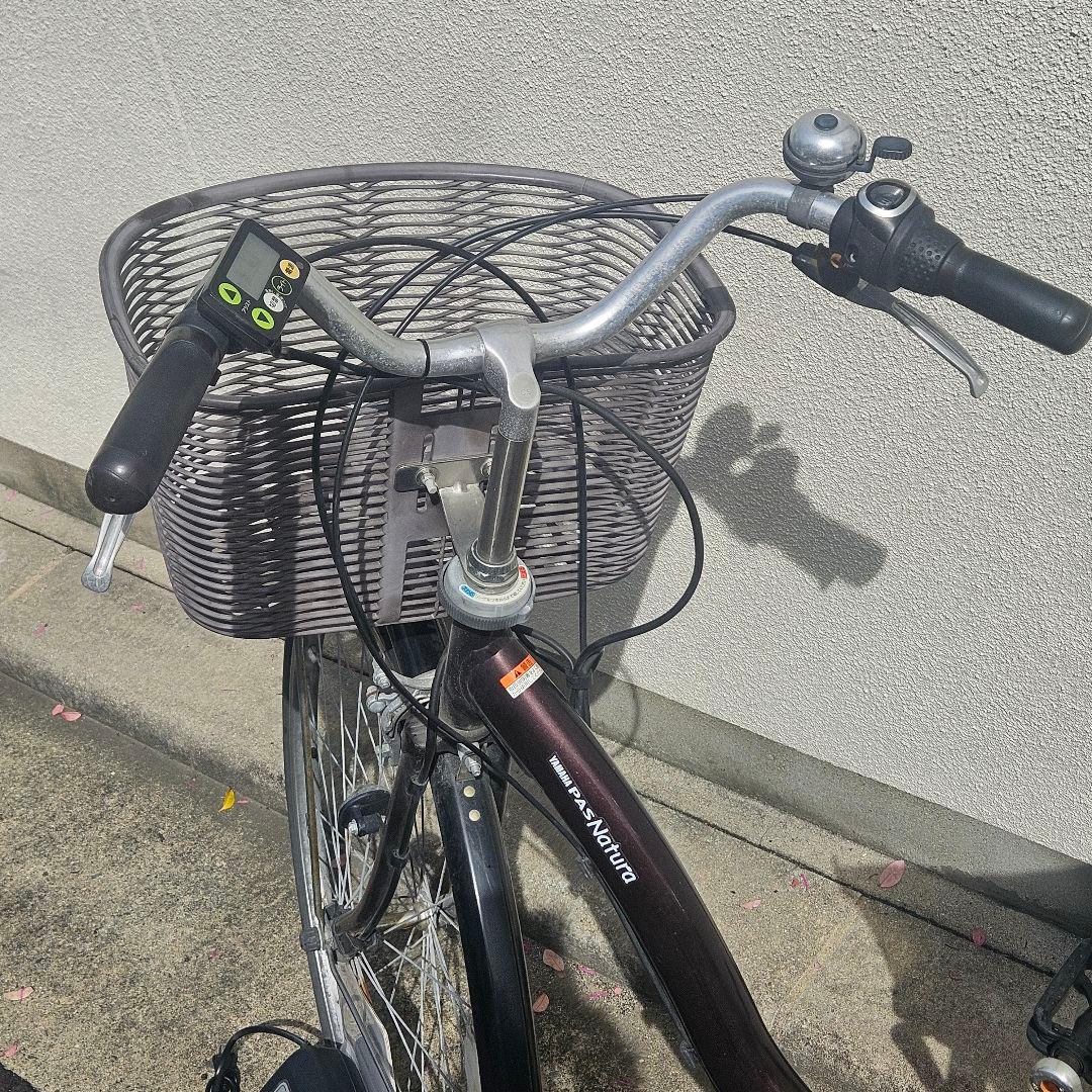 ヤマハ製♪電動アシスト自転車♪Pas ナチュラ♪ブラウン