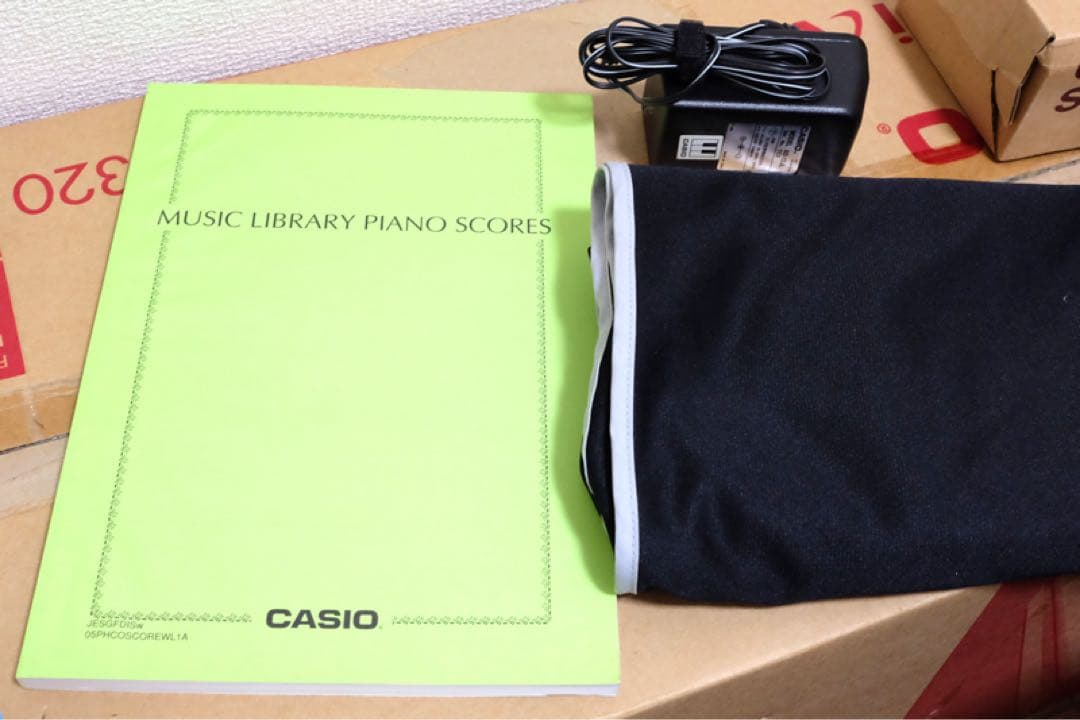 CASIO Privia PX-320 電子ピアノ 純正ペダルCS-53P付き