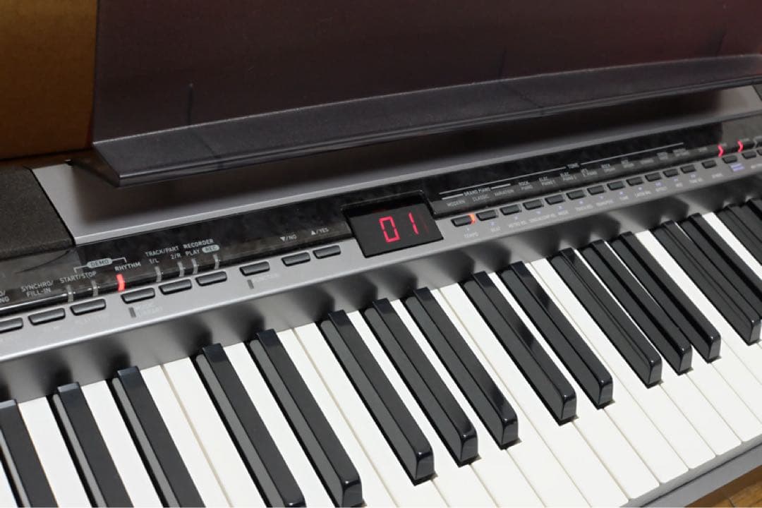 CASIO Privia PX-320 電子ピアノ 純正ペダルCS-53P付き