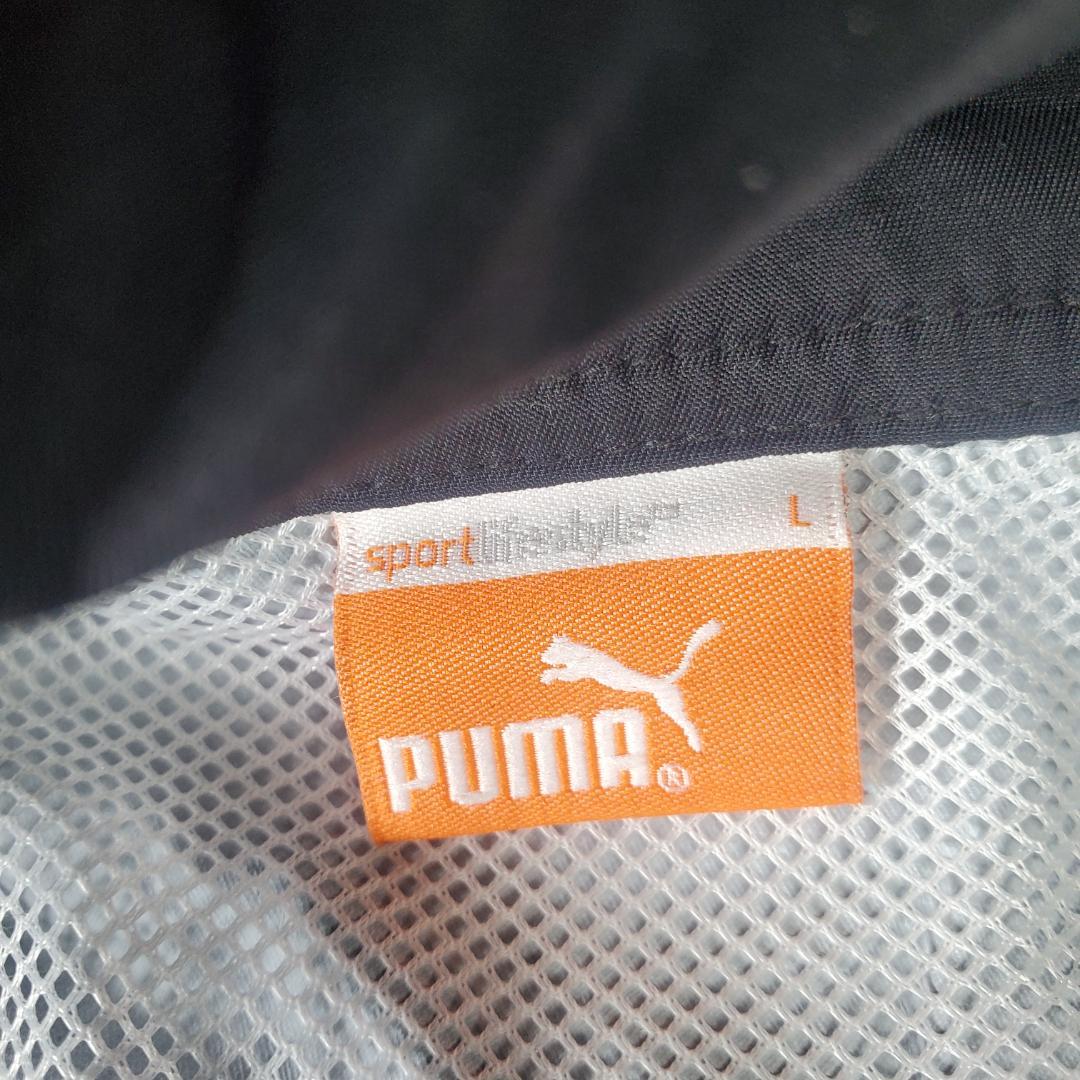 ■PUMA/プーマ ゴルフ メンズ レインウエア上下セット 雨カッパ 収納袋付き