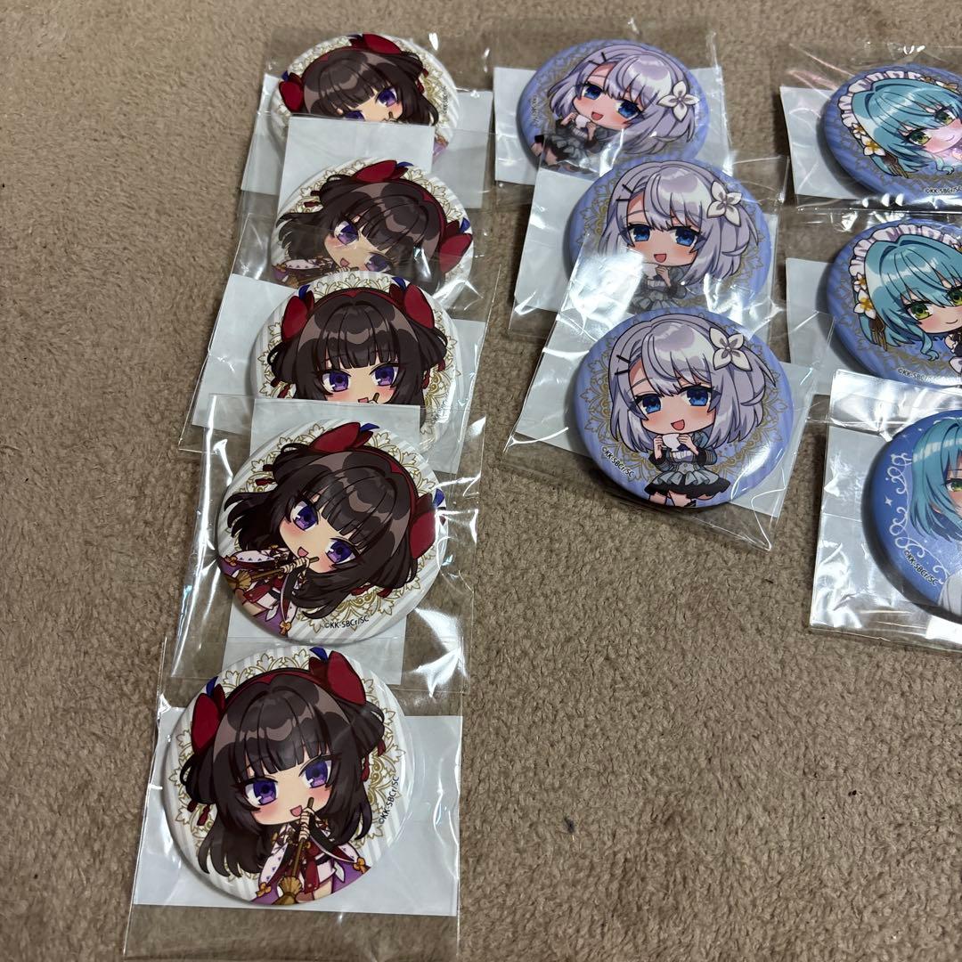 ひきこまり吸血姫の悶々 くじクリフ 缶バッジ まとめ売り