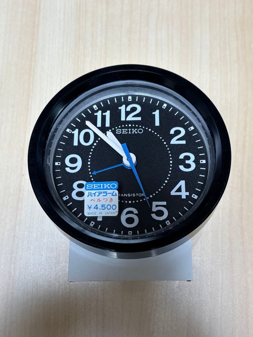 SEIKO 服部時計店　アラーム置き時計　新品未使用