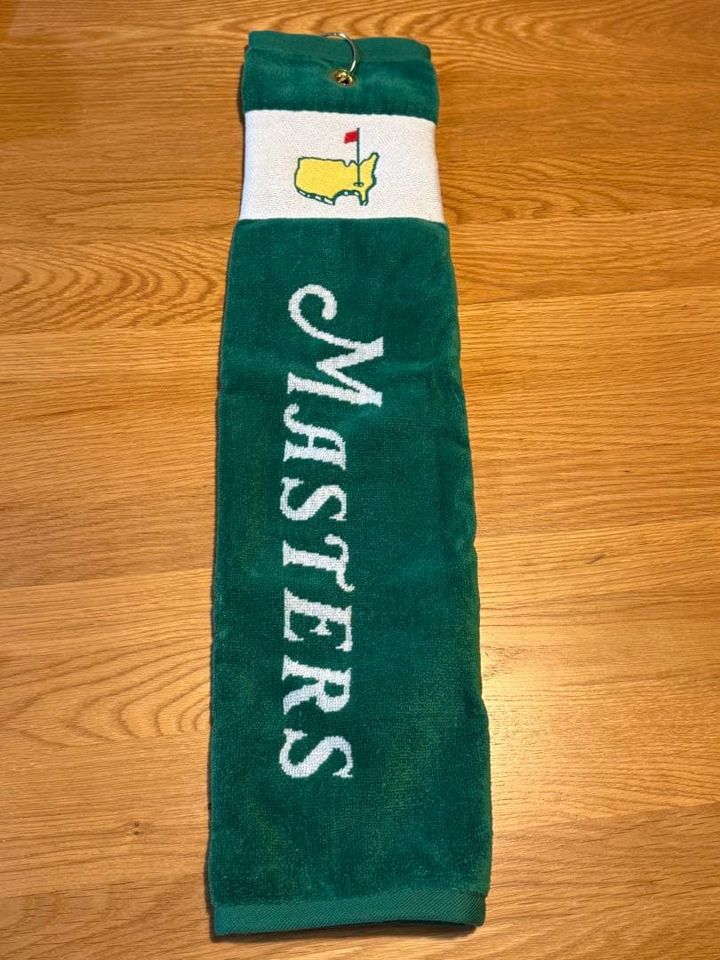 MASTERS キャディバッグタオルとディボットツールセット
