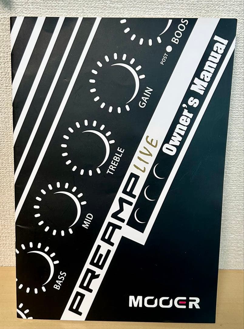 【美品】MOOER PREAMP LIVE ギターエフェクター