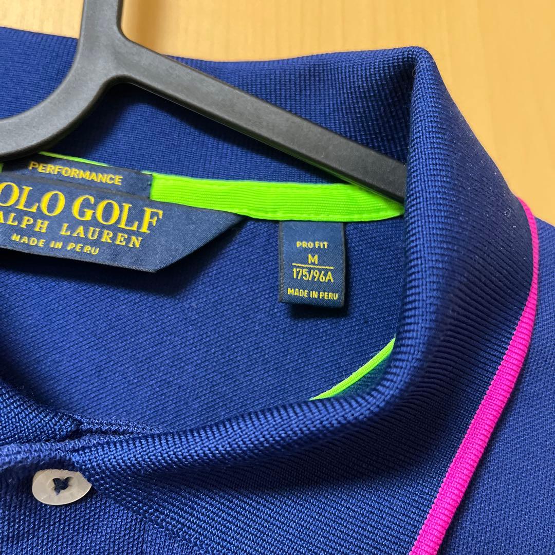 RLX Polo Golf Ralph Lauren ネイビーポロシャツ M