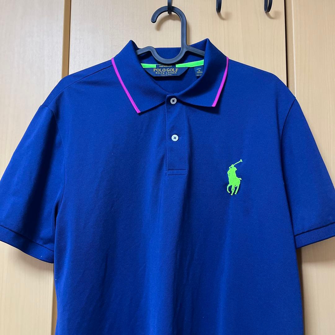 RLX Polo Golf Ralph Lauren ネイビーポロシャツ M