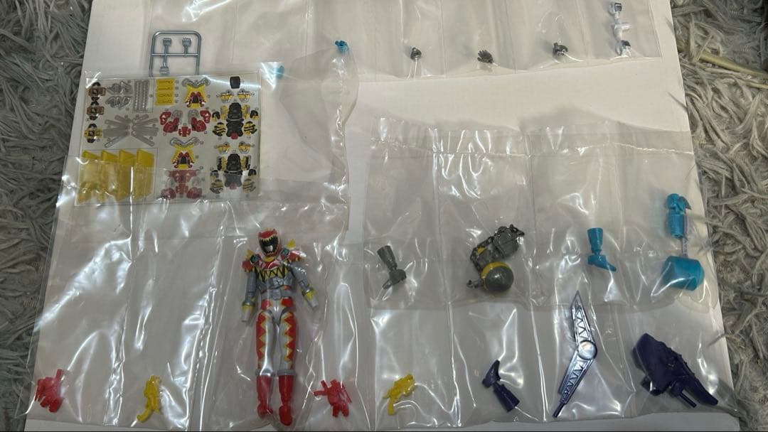 SHODO SUPER 獣電戦隊キョウリュウジャー3 開封済み 本体未使用