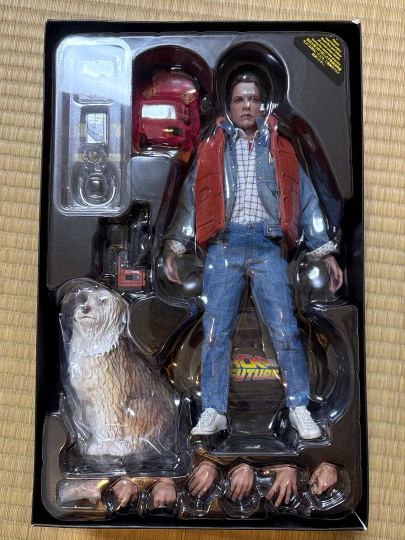 バック・トゥ・ザ・フューチャー　マーティ＆アインシュタイン ホットトイズ