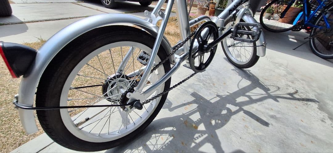 GW限定値下げ　Colano 折りたたみ自転車 シルバー