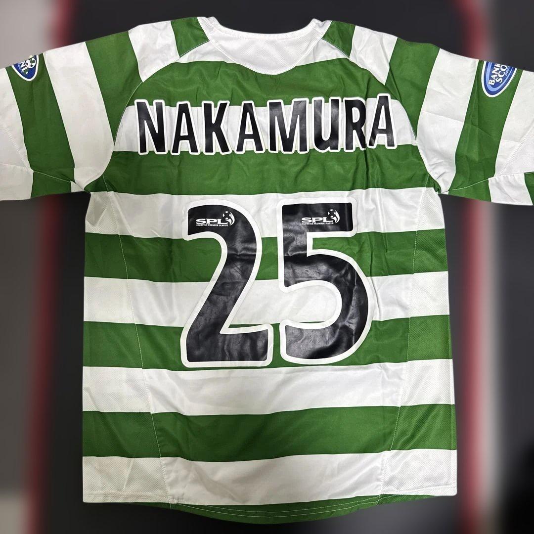 セルティク FC シャツ NAKAMURA 25番 M