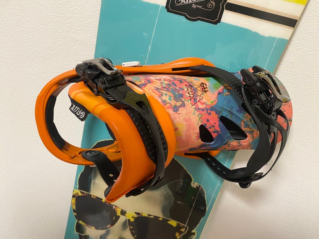 SALOMON スノーボード & FLUX バイン 147cm