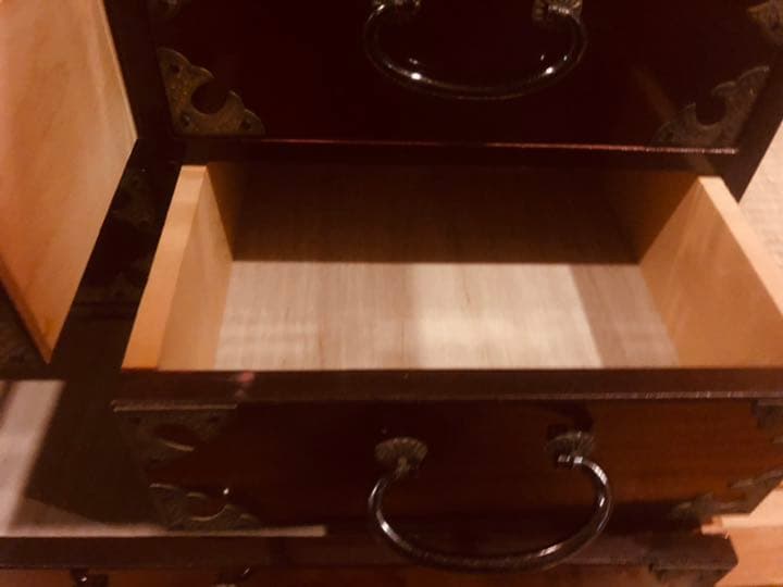 美品　ビンテージ　レトロ　宝石箱　小物入り