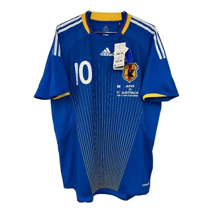 08-09 日本代表　中村俊輔　アディダスオフィシャル　オーセンユニフォーム
