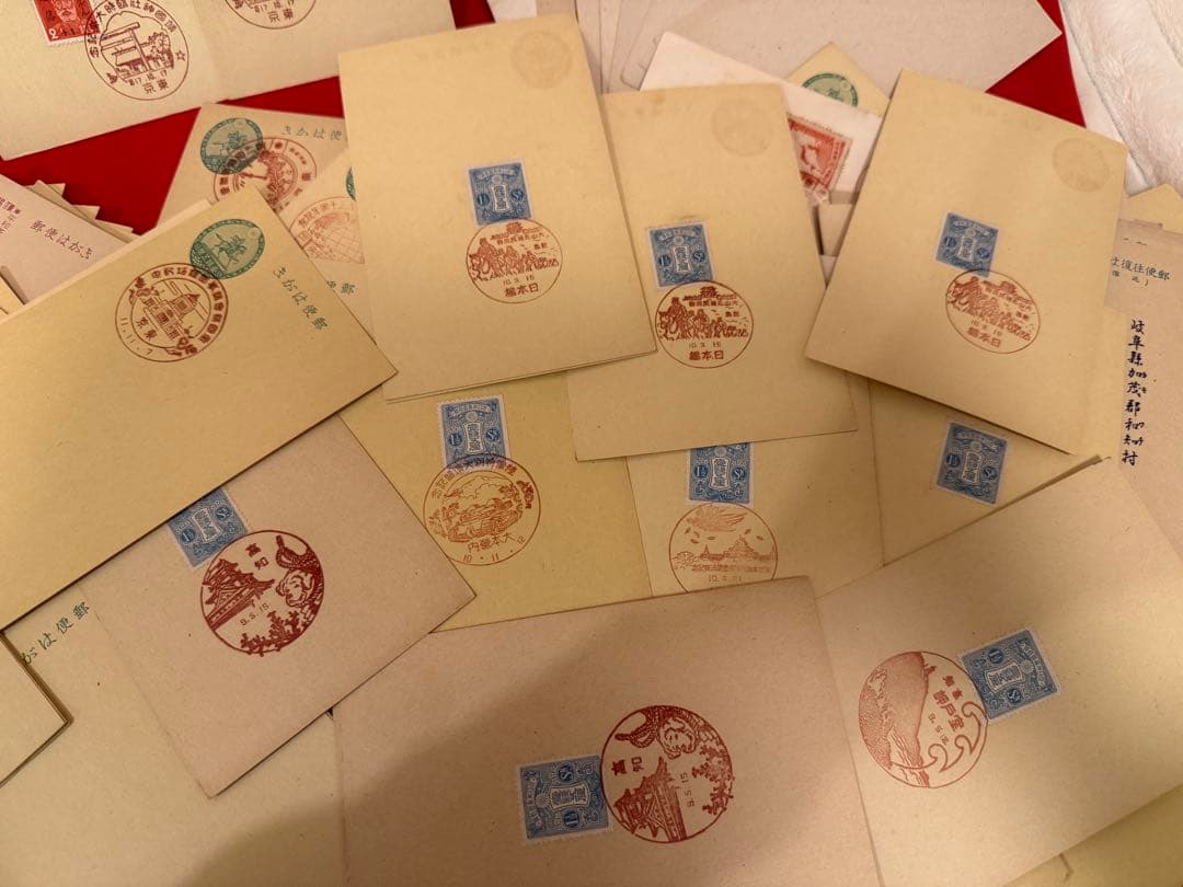 絵葉書 ★☆ハガキ 軍事郵便印刷 記念印 靖国神社 エンタイヤ 戦前 古い葉書