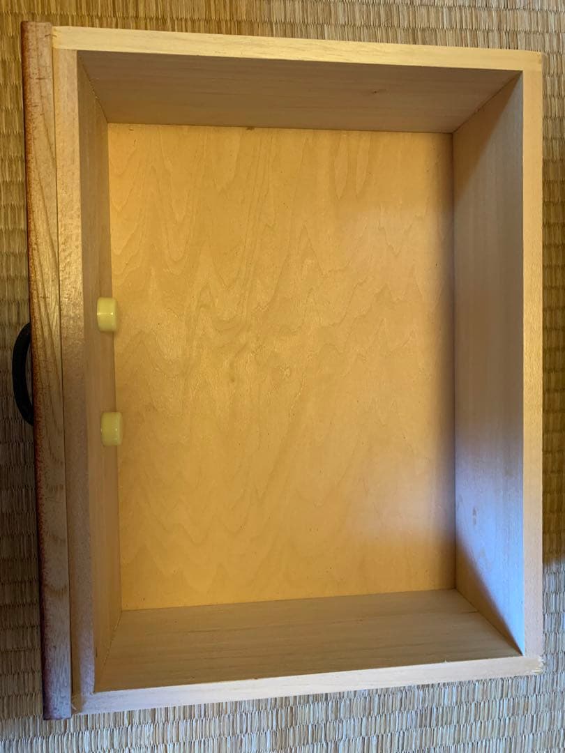3-29 新品 漆塗り四つ引出し 小物入れ