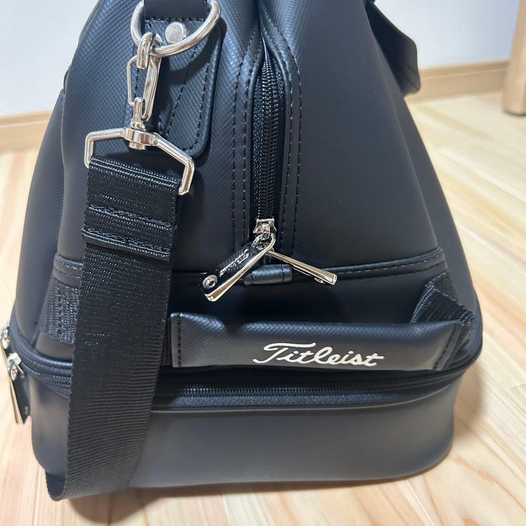 【極美品】Titleist ブラック ボストンバッグ