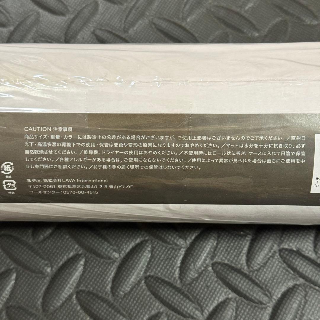 LAVA ヨガマット ピーチ 厚み3.5mm ホットヨガ LAVA 未使用