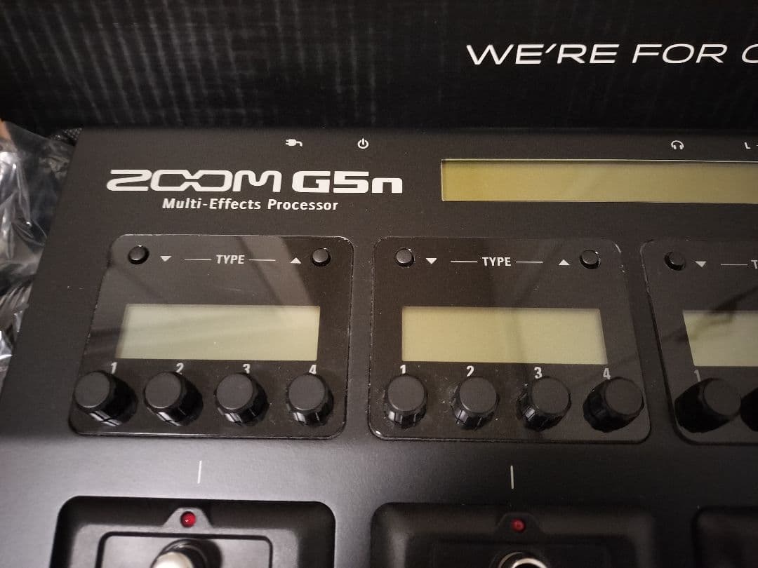 美品　Zoom G5n 本体　元箱付属