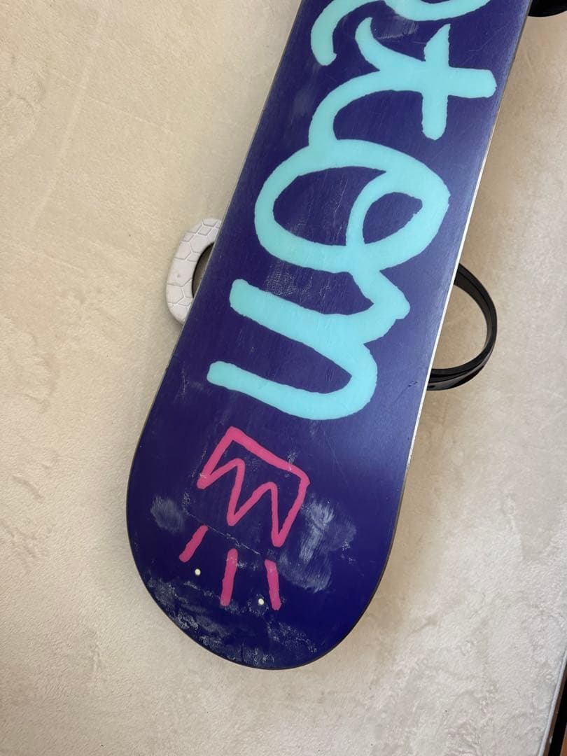 Burton Chicklet 120 スノーボード　ビンディングセット